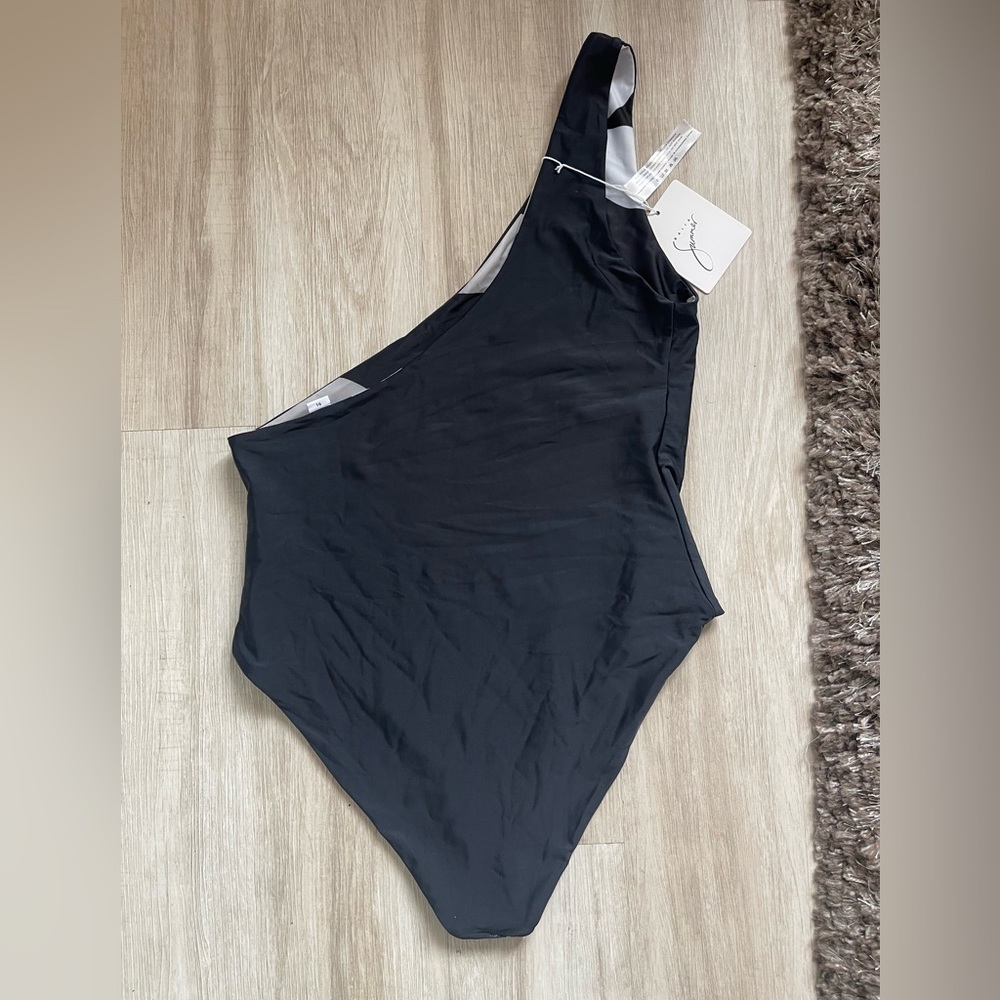 Baiia One Strap reversible Swimsuit Size 12 - Picture 3 of 5